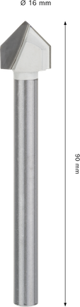 Mata Bor Keramik Lunak Bosch CYL-9 16 x 90 mm.